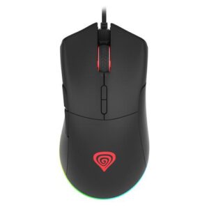 Mysz przewodowa Genesis Krypton 290 optyczna gamingowa 6400DPI czarna RGB