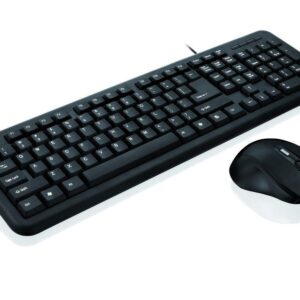 Zestaw przewodowy klawiatura + mysz iBOX Office Kit II czarny