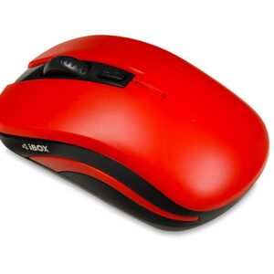 Mysz bezprzewodowa iBOX Loriini Red optyczna czerwona