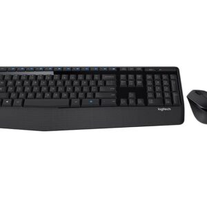 Zestaw bezprzewodowy klawiatura + mysz Logitech Wireless Combo MK345 czarny