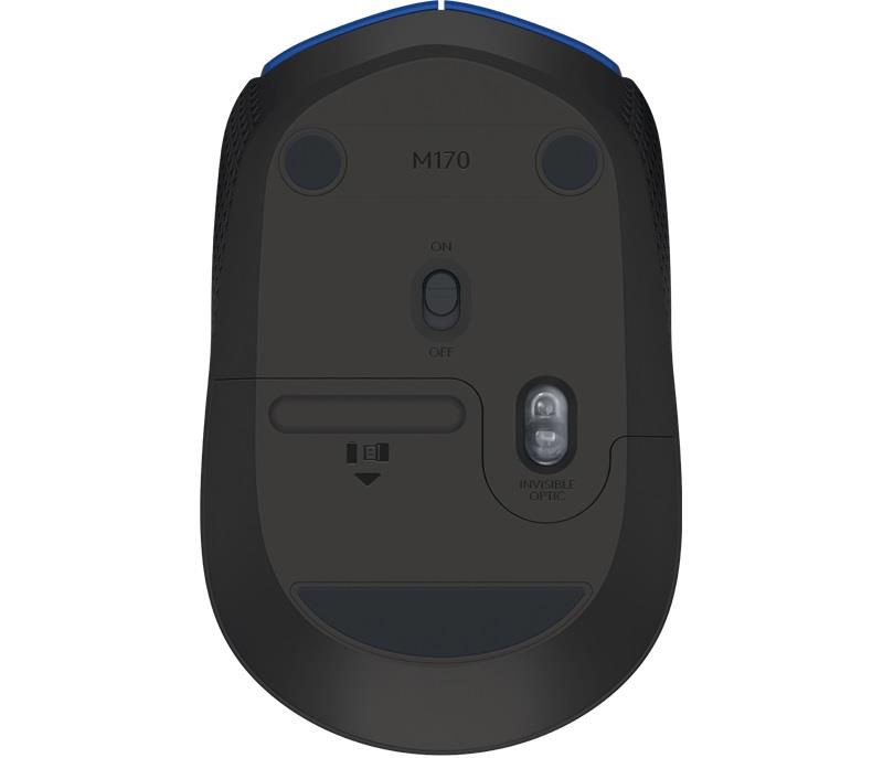 Mysz bezprzewodowa Logitech M171 optyczna niebieska - obrazek 3