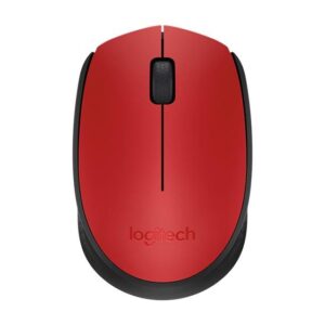 Mysz bezprzewodowa Logitech M171 optyczna czerwona