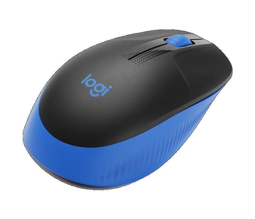 Mysz bezprzewodowa Logitech M190 optyczna niebieska - obrazek 4