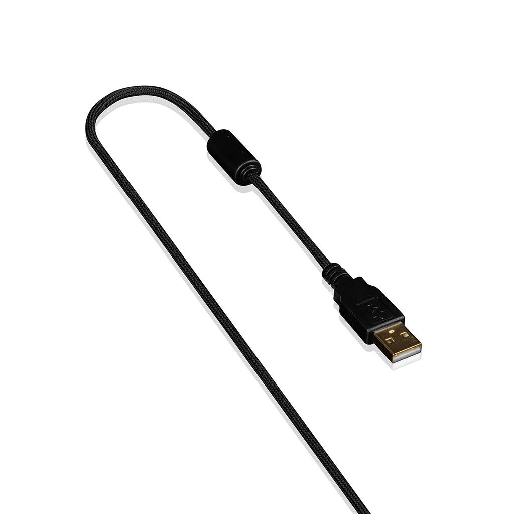 Mysz przewodowa Modecom Volcano Shinobi 3360 optyczna czarna - obrazek 7