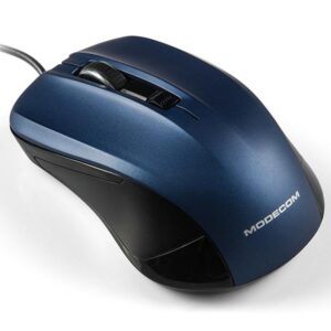 Mysz przewodowa Modecom M9.1 optyczna czarno-niebieska