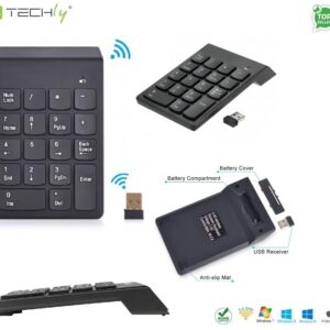 Klawiatura numeryczna Manhattan bezprzewodowa, Slim