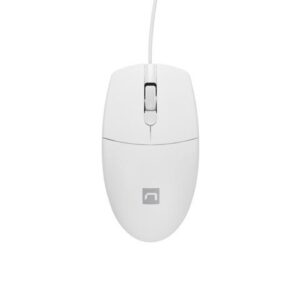 Mysz przewodowa Natec RUFF 2 1000 DPI biała