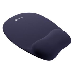 Podkładka pod mysz Natec Chipmunk Memory Foam ergonomiczna żelowa granatowa