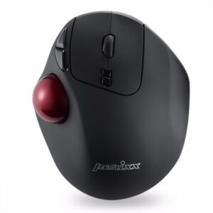 Mysz bezprzewodowa Perixx PERIMICE 717 laserowa trackball 34mm czarna