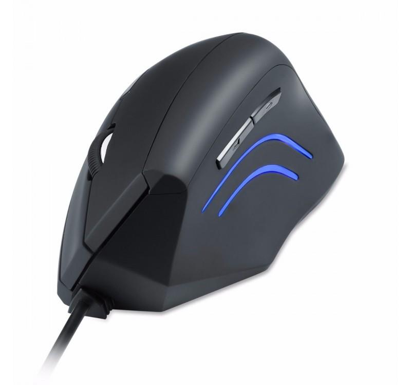 Mysz przewodowa Perixx PERIMICE-508 optyczna wertykalna pionowa czarna - obrazek 3