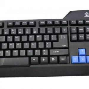 Klawiatura przewodowa Rebeltec WARRIOR Gaming USB czarna