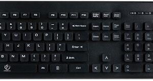 Zestaw bezprzewodowy klawiatura + mysz Rebeltec MILLENIUM czarny