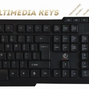 Zestaw bezprzewodowy klawiatura + mysz Rebeltec VORTEX czarny