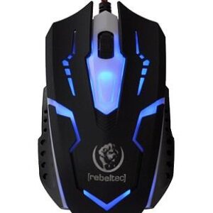 Mysz przewodowa Rebeltec COBRA optyczna Gaming USB czarna