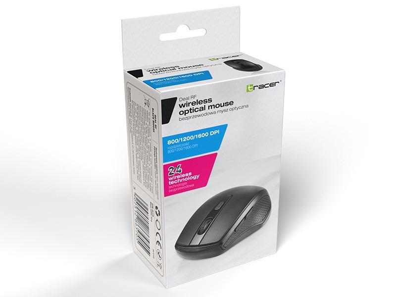 Mysz bezprzewodowa Tracer DEAL BLACK RF Nano optyczna - obrazek 5
