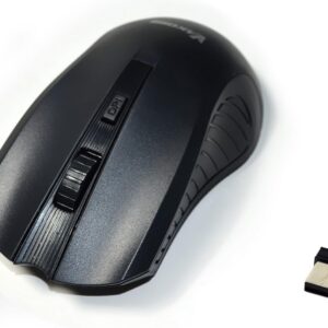 Mysz bezprzewodowa VAKOSS TM-658UK optyczna 4 przyciski 1600dpi czarna