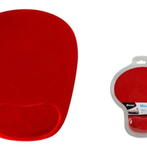 Podkładka żelowa pod mysz VAKOSS PD-424RD czerwona