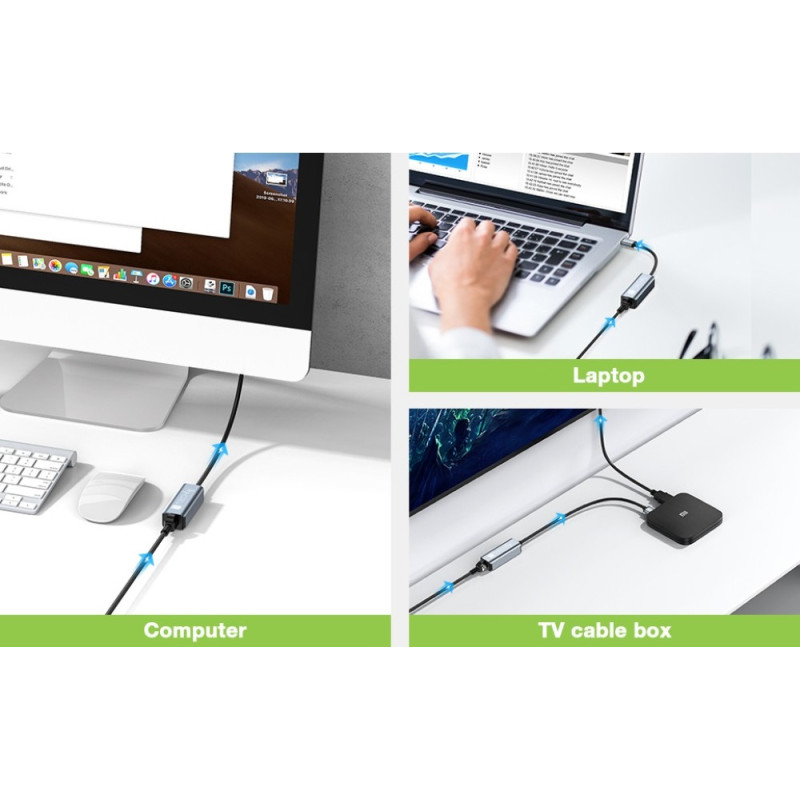 Karta sieciowa/adapter USB-C na RJ45 Gigabit Ethernet - obrazek 5