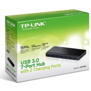 Hub USB TP-Link UH720 7xUSB 3.0 z dwoma portami ładującymi
