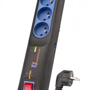 Listwa zasilająca Lestar LFT 2005 2,5m czarna