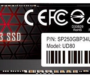 Dysk SSD Silicon Power UD80 250GB M.2 2280 PCIe Gen3x4 NVMe (3400/1800 MB/s)