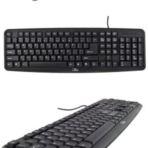 Klawiatura przewodowa Titanum TK102 PS/2 czarna