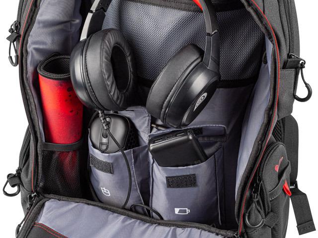 Plecak do notebooka Genesis Pallad 550 15,6"/17,3" czarny - obrazek 9