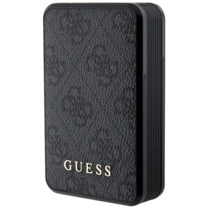 Guess power bank 10000mAh 18W GUPB10DP4GEGK czarny PU Leather
