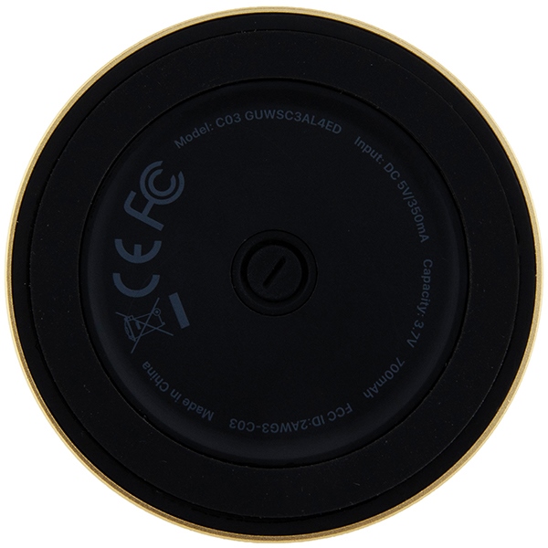 Guess głośnik Bluetooth GUWSC3ALSMD STAND MAGNETIC SCRIPT METAL złoty - obrazek 5