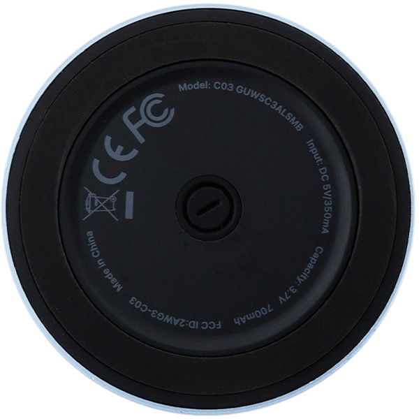 Guess głośnik Bluetooth GUWSC3ALSMB STAND MAGNETIC SCRIPT METAL niebieski - obrazek 5