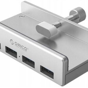 Hub USB Orico MH4PU-P-SV-BP 4x USB-A, 5Gbps, aktywny, biurkowy