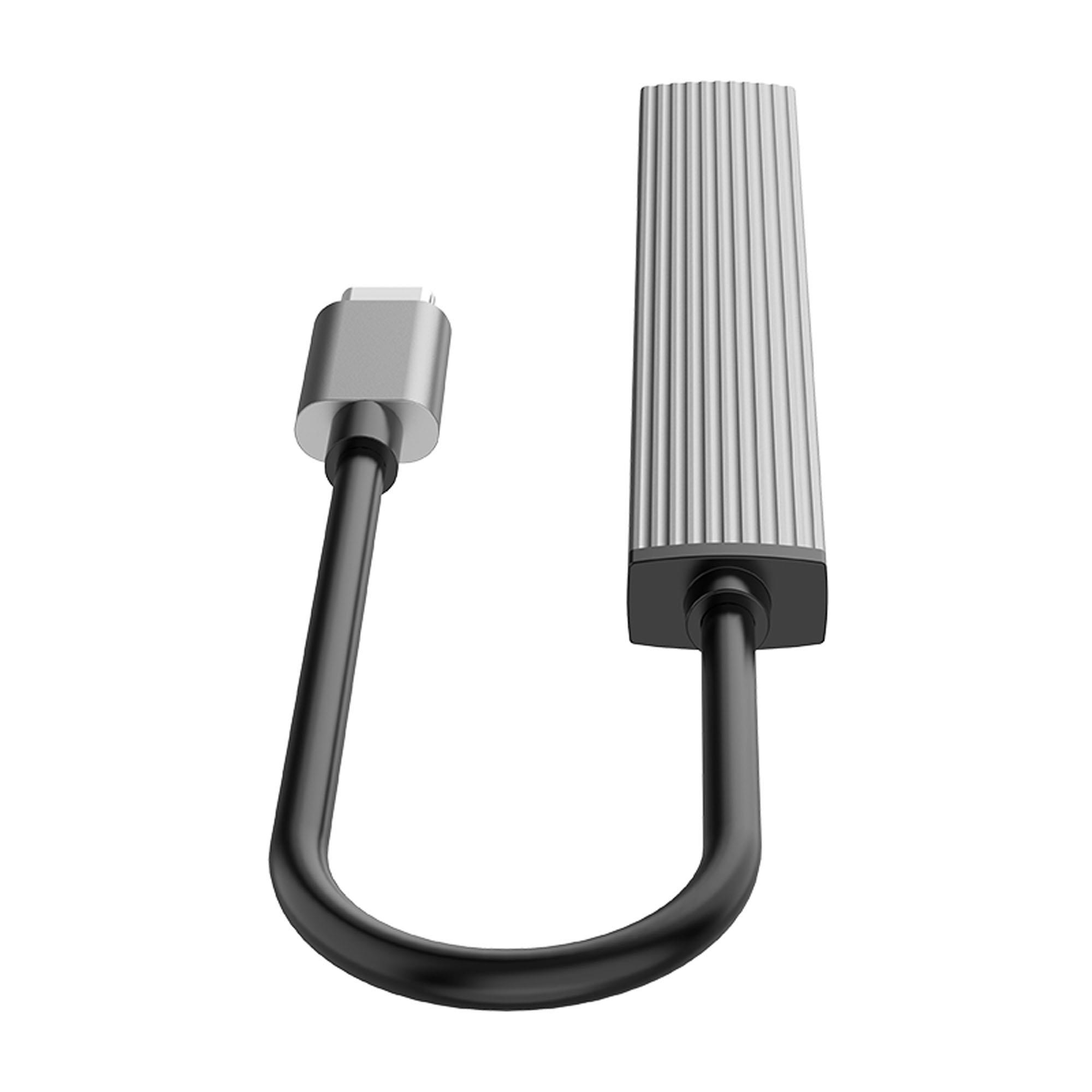 Hub USB-C Orico AH-13-GY-BP 4xUSB-A 3.1 Gen1, 5Gbps, alu - obrazek 5