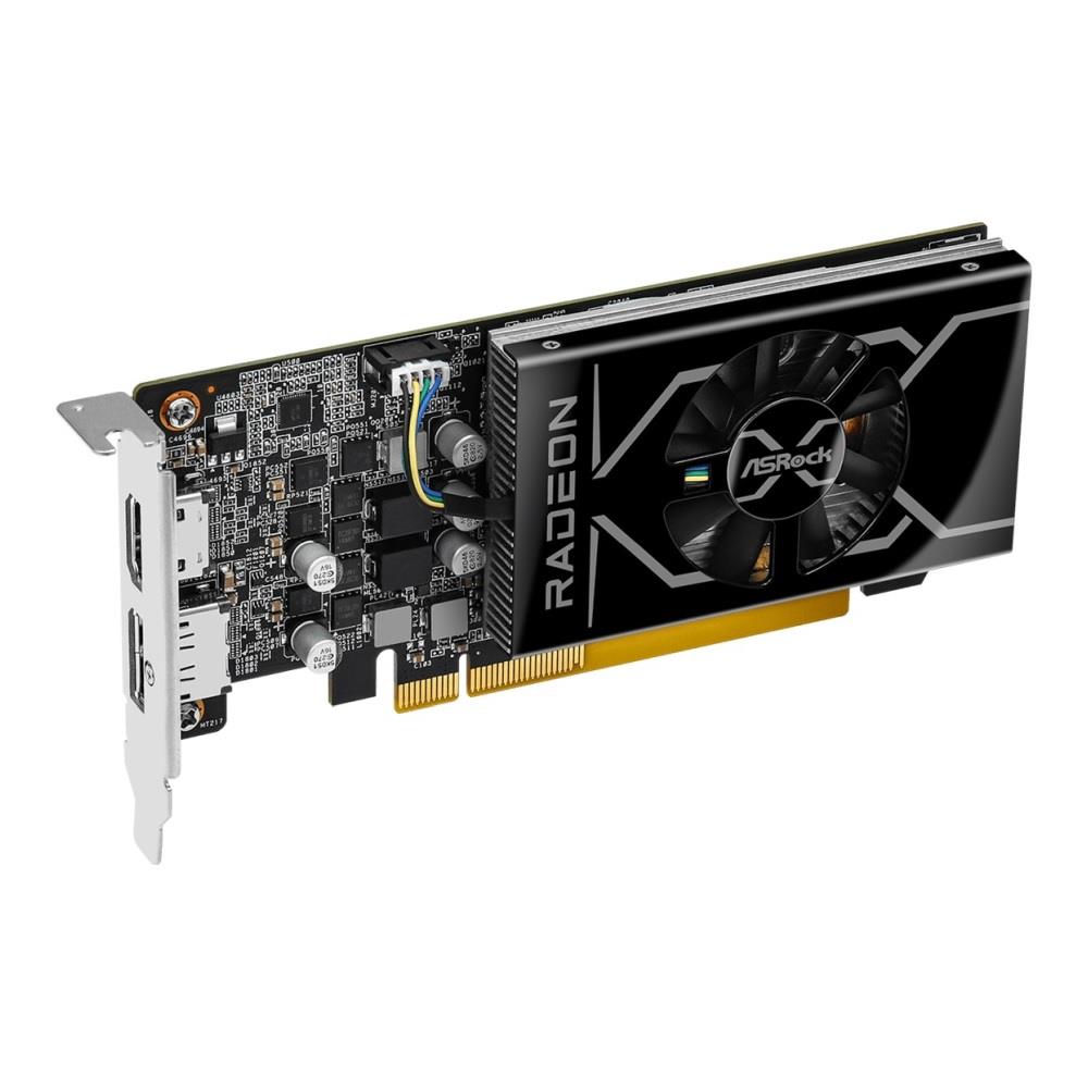 Karta VGA ASRock Radeon RX 6400 Low Profile 4GB GDDR6 64bit HDMI+DP PCIe4.0 - obrazek 2