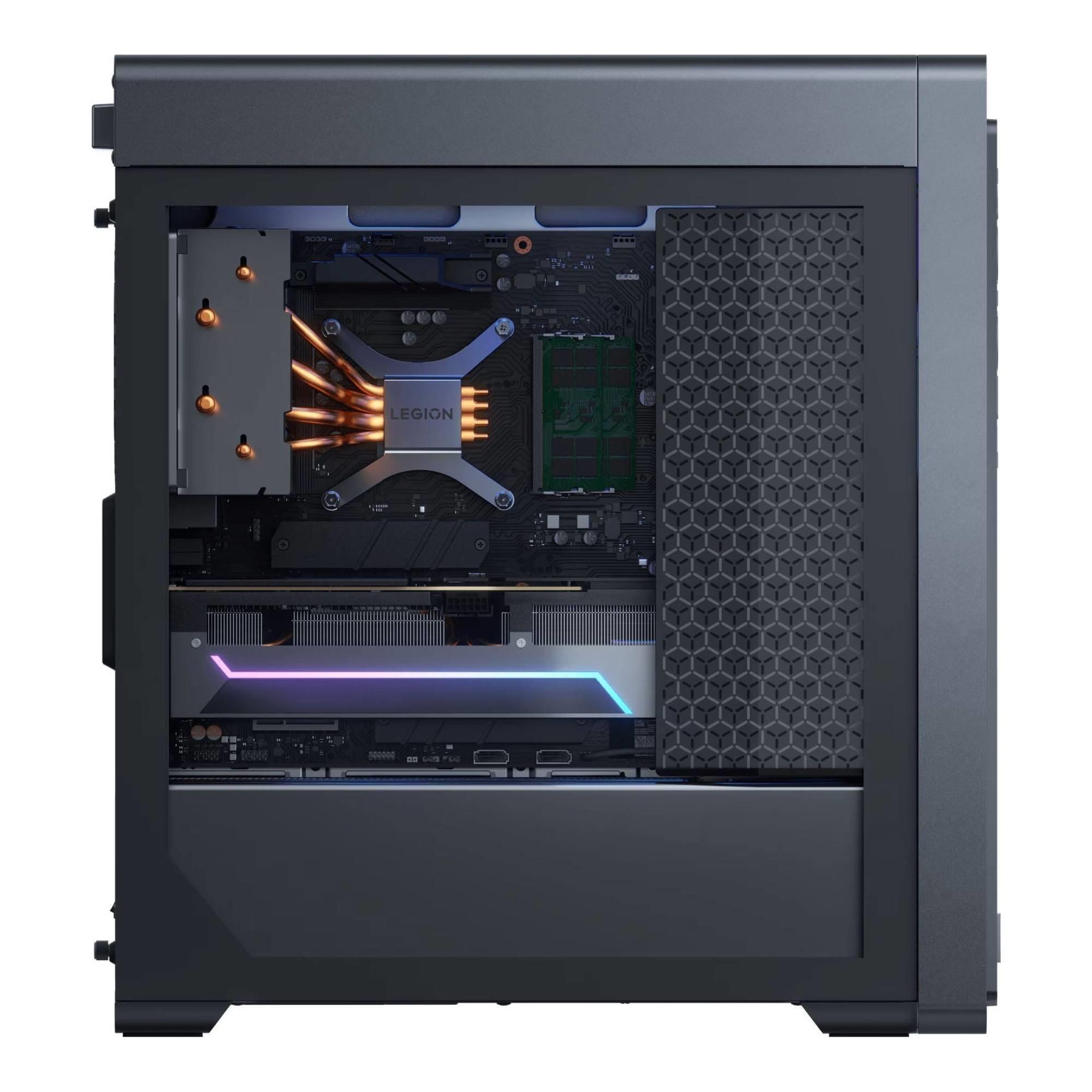 Komputer PC Lenovo Legion T5 26IRX9 i7-14650HX/32GB/SSD1TB/RTX4060Ti-8GB/WiFi/BT/W11 Storm Grey 2Y - obrazek 6