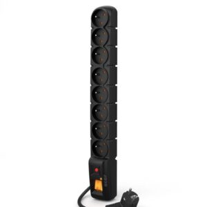 Listwa przeciwprzepięciowa Acar S8 Pro 3,0m czarna