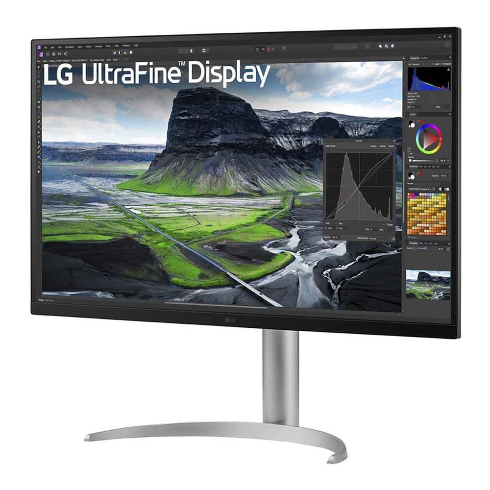 Monitor LG 31,5" UltraFine 32UQ850V-W 4K UHD 2xHDMI DP 4xUSB głośniki - obrazek 2