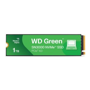 Dysk SSD WD Green SN3000 1TB M.2 2280 NVMe (5000/4200 MB/s) WDS100T4G0E