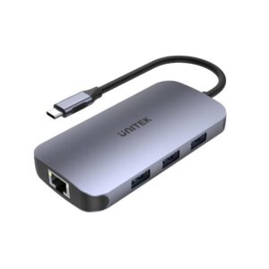 Hub USB Unitek D1071A N9+ USB-C HDMI, PD 100W, czytnik kart