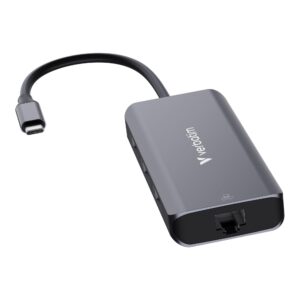 Hub USB Verbatim Multi Port Essentials USB-C PD, 3xUSB-A 3.0, HDMI, RJ-45