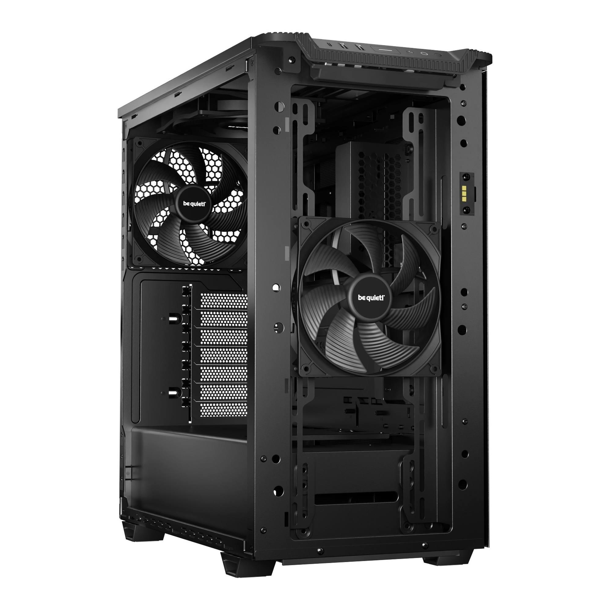 Obudowa be quiet! Pure Base 501 DX Black ATX Midi ARGB z oknem bez zasilacza - obrazek 2