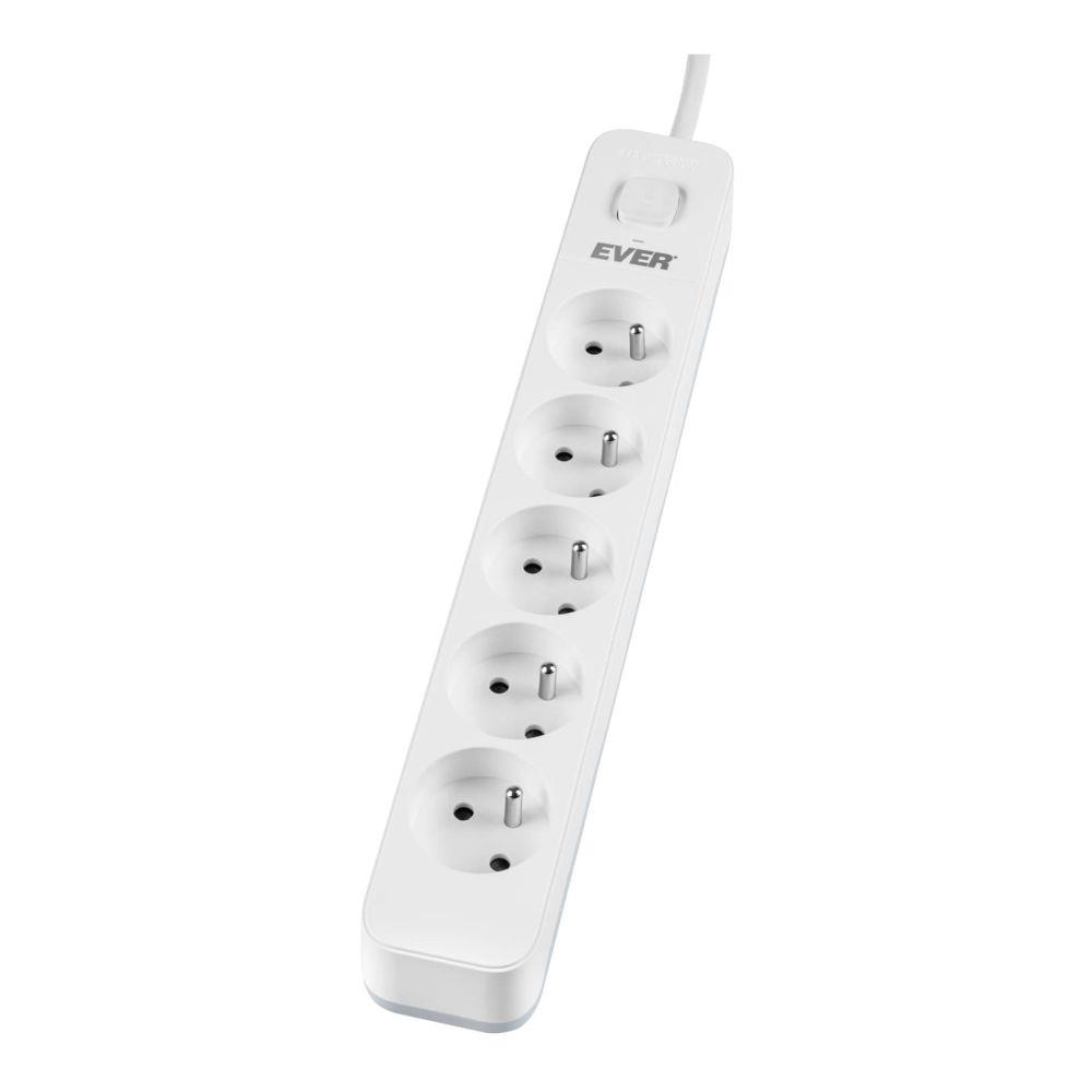 Listwa antyprzepięciowa Ever Proect 5PL 3m biała - obrazek 2