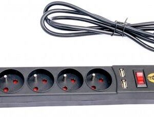 Listwa zasilająca przeciwprzepięciowa ORVALDI ORV-5 3m z ładowarką USB