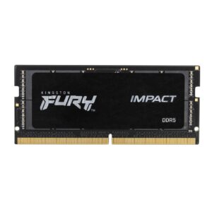 Pamięć SODIMM DDR5 Kingston FURY Impact 16GB (1x16GB) 4800MHz CL38 1,1V Czarna
