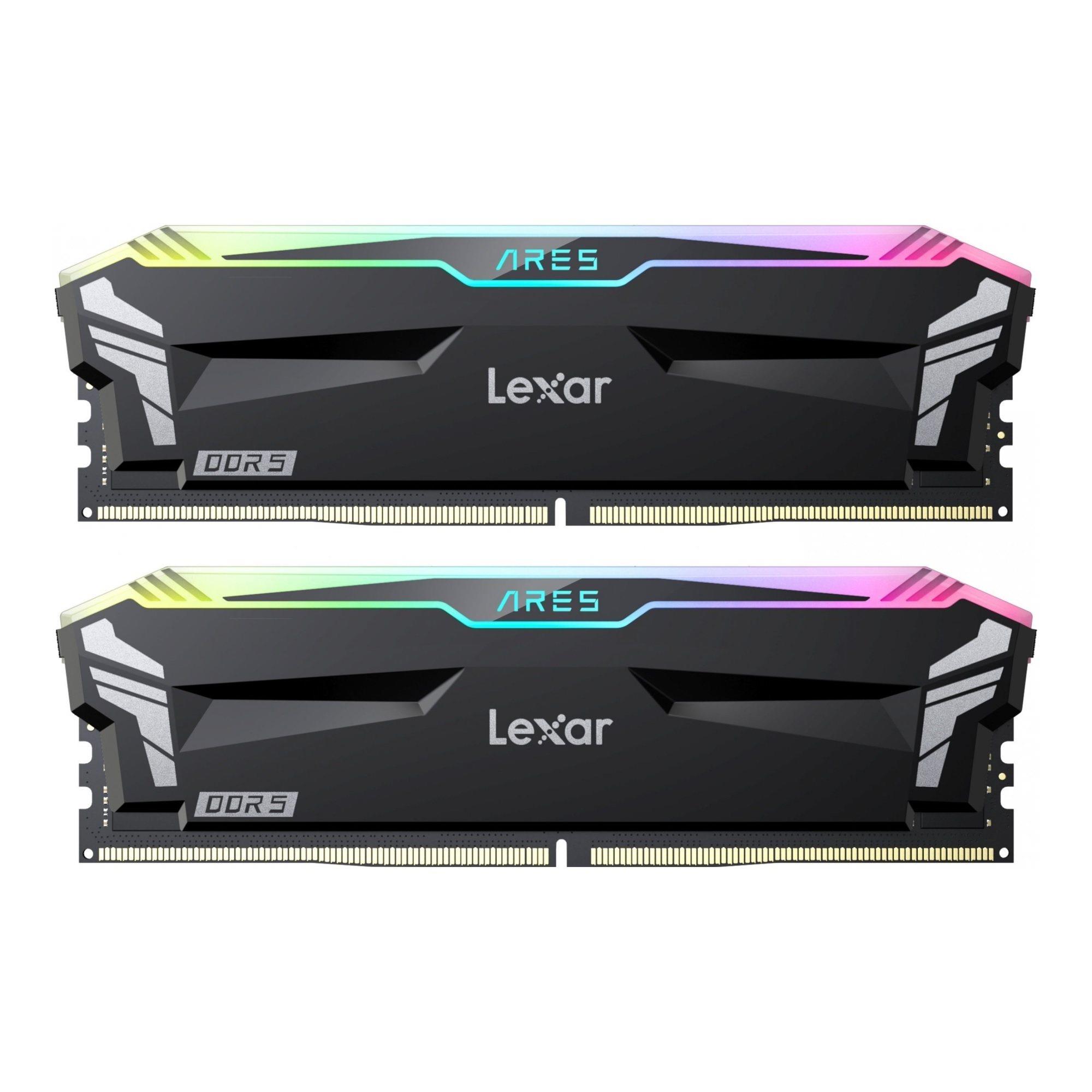 Pamięć DDR5 Lexar Ares RGB 32GB (2x16GB) 6800MHz CL34 XMP 3.0 AMD EXPO 1,4V Black