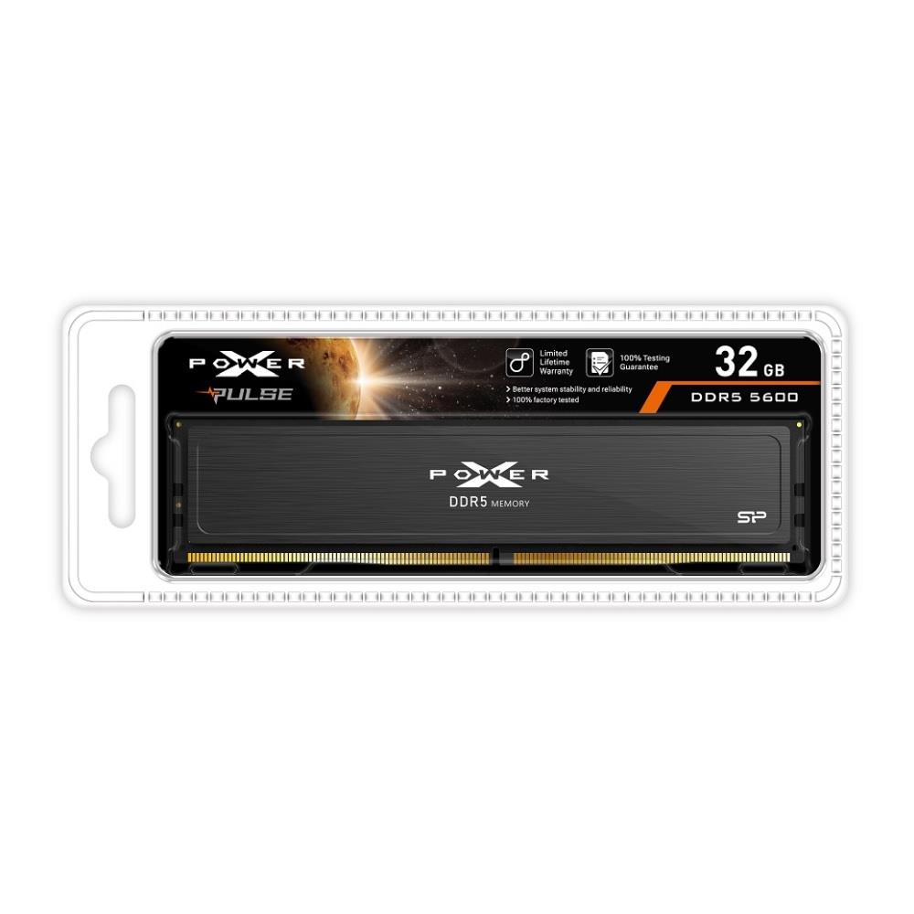 Pamięć DDR5 Silicon Power XPOWER Pulse Gaming 32GB (1x32GB) 5600MHz CL40 1,25V Black - obrazek 2