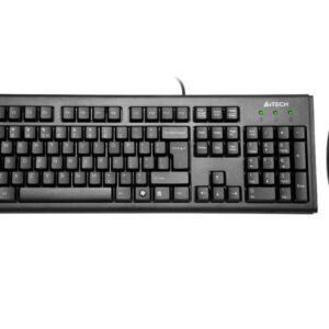 Zestaw przewodowy klawiatura + mysz A4Tech KM-72620D USB czarny