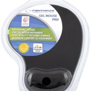 Podkładka pod mysz Esperanza EA137K żelowa czarna