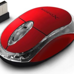 Mysz bezprzewodowa Extreme 3D Harrier optyczna 2.4 GHz czerwona