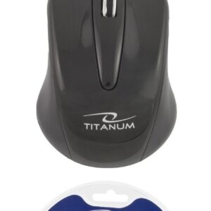Mysz bezprzewodowa Titanum 3D TORPEDO TM104K optyczna 2,4GHz czarna
