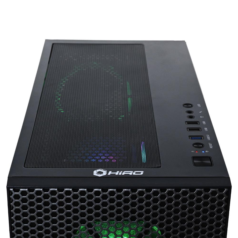 Komputer HIRO Gamer Intel i5 14400F, RTX 4060 8GB, 16GB RAM, 1TB SSD, WIFI, W11H - obrazek 4